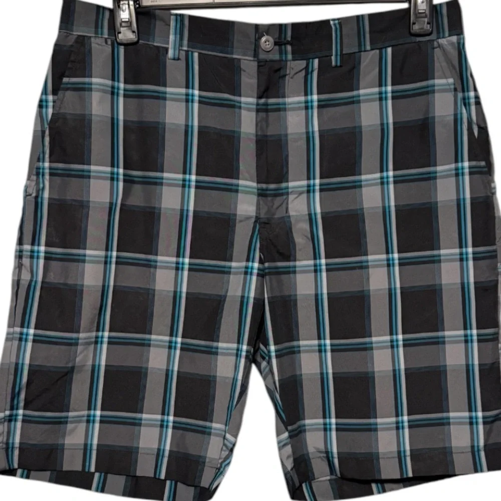 Hogan Blue and Gray Athletic Shorts - Picture 4 of 6